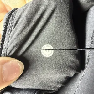 Lululemon Unleash Strength Hoodie Spacer Black 1/2 Zip Women's size 12 thumbnail 10