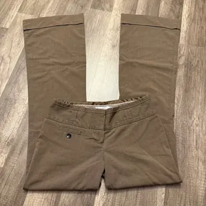 Charlotte Russe Y2K Office Siren Brown Low Rise Dress Pants Size 3 thumbnail 1
