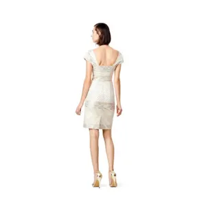Marchesa Voyage Arabian Stars Align Ivory Sheath Formal Dress Women’s 4 thumbnail 2