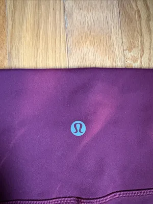 Lululemon Wunder Train High-Rise Short Sun Bleached Wash Red Merlot | Size 4, 8” thumbnail 5