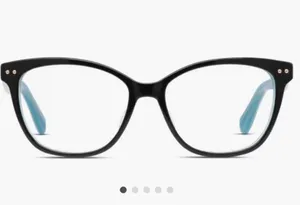 Kate Spade Adrie Black and Mint Eyeglasses with Pink Case thumbnail 5