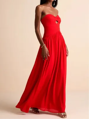 Lulus Red Maxi Dress thumbnail 2