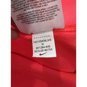 Nike Pro Hyperwarm Funnel Neck Dri-FIT Top Medium Neon Coral thumbnail 8