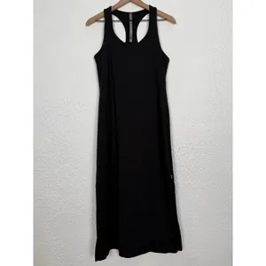 Vuori Halo Racerback Midi Dress Black Size XL thumbnail 2