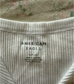 American Eagle White Tank Top thumbnail 2