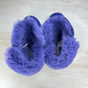 UGG Australia Bailey Button Blue Suede Sheepskin Boots 5803 Womens 8 thumbnail 9