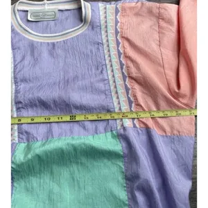 Vintage Saint Germain Women’s Sz Small Jacket Track Light 70s 80s Color thumbnail 9