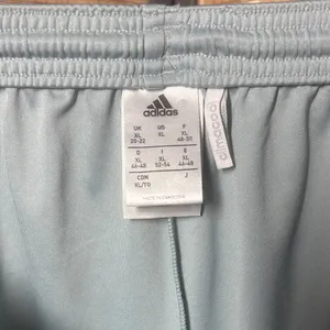 adidas Women's Light Gray Athletic Shorts thumbnail 2