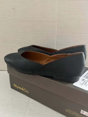 Style & Co. Women’s Ashtonn black snip toe ballet flats shoes size 7 thumbnail 3