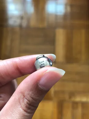 Pandora Sterling Silver Pig Charm thumbnail 2