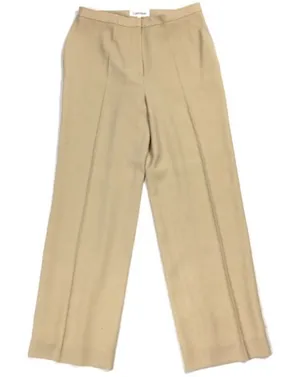 Calvin Klein Tan Straight‎ Leg Dress Pant Contemporary Size 6 thumbnail 1