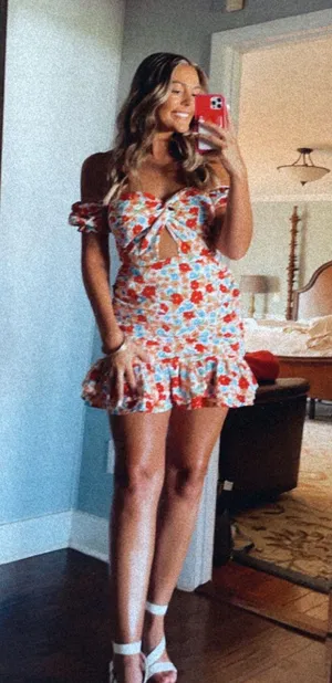 Floral Dress Multi thumbnail 1