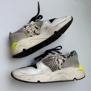Golden Goose Running Sole Women’s 35 USA 5 Natural Snake Python Purple Sneaker thumbnail 3