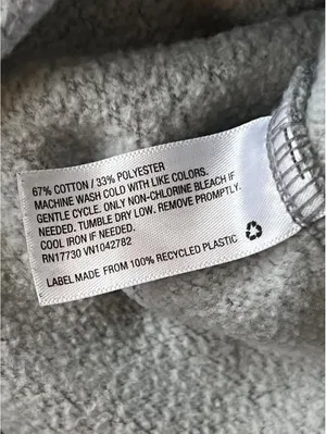 Coquette Clean Girl Minimalist Cropped Hoodie Size XS 🤍 thumbnail 6