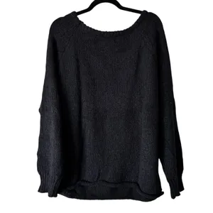 Fashion Oversized Sweater‎ Knit Pullover Long Sleeve Relaxed Fit XL thumbnail 6