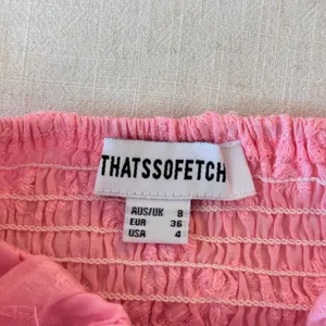 That's So Fetch Mik Cottagecore Pink Embroidered Midi Dress Size 4 thumbnail 7