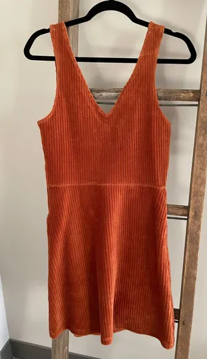 Only Corduroy Button-Up Dress thumbnail 2