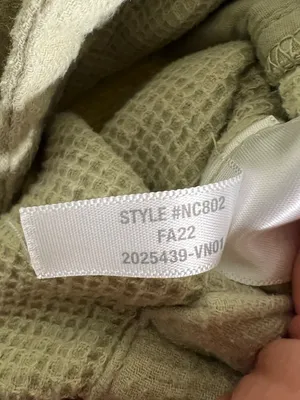 Madewell Waffle Back Branner Shirt Jacket Light Sage Green Utility‎ Shacket thumbnail 7