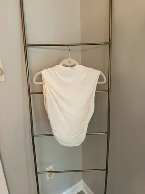 Saints + Secrets White Tank Top thumbnail 5