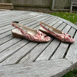 LifeStride‎ Womens Mimosa Pink Slip On Flat Slingback Sandals Shoes size 7.5 thumbnail 3
