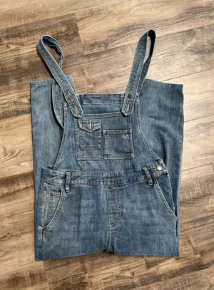 Free People Overalls Denim thumbnail 1