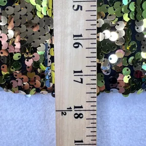 BB Dakota x Steve Madden Harmonia Sequin Mini Skirt Rainbow Multicolor Womens L‎ thumbnail 6