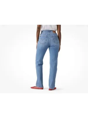 Levi’s Women 501 Size 28x28 Curve Button Closure Denim Jeans. New With Tags thumbnail 2