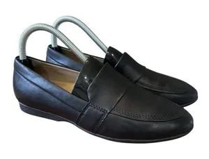 Dansko Linden Loafers Black Leather Flats Shoes Womens‎ Size 37/US6.5-7 Comfort thumbnail 1