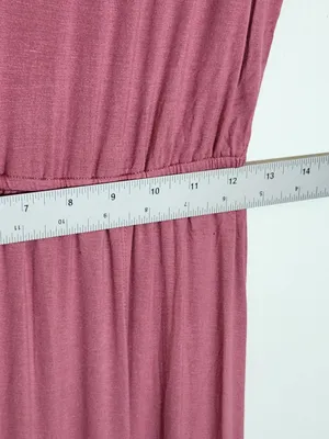 Lulus Pink Short Sleeve Boho Maxi Dress Size Small NWT Casual Wedding Guest thumbnail 9