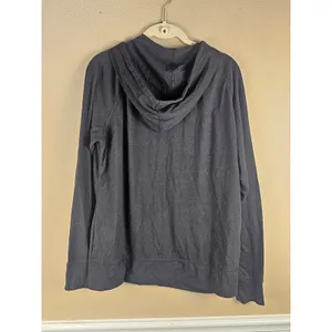 American Giant‎ Womens Black Full Zip Hoodie Jacket XL thumbnail 2