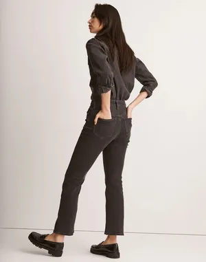Madewell Women's Black Straight Leg Jeans thumbnail 3