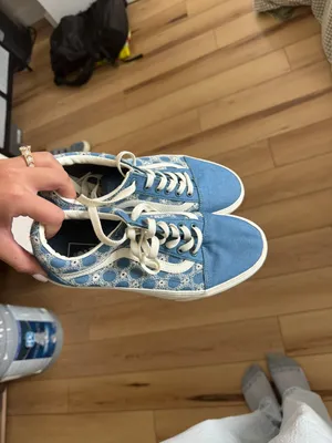 Vans Size 7.5 Floral Platform thumbnail 2