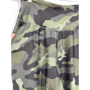 Old Navy Active Green Camo Joggers Pants Crop High Rise Womens Medium NEW thumbnail 8