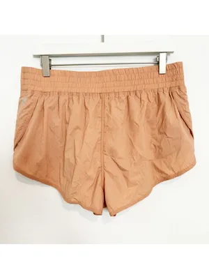 Free People Namaslay Shorts Size Large Pink Lined Athletic Dolphin Sporty‎ Chic thumbnail 7