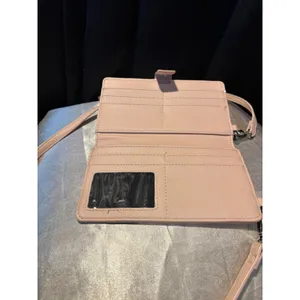 Steve Madden Blush Pink Crossbody Phone Wallet Bag Card Holder Adjustable Strap thumbnail 6