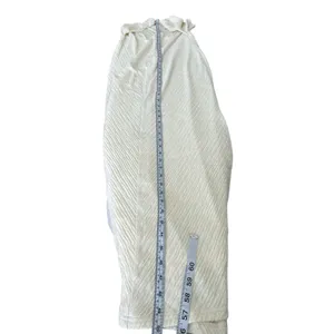 Sun white cut-out maxi dress with gold-tone hardware details on the straps thumbnail 11