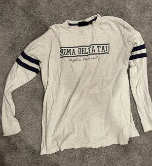 Delta Sigma  Tau Lettered Long-sleeve thumbnail 1
