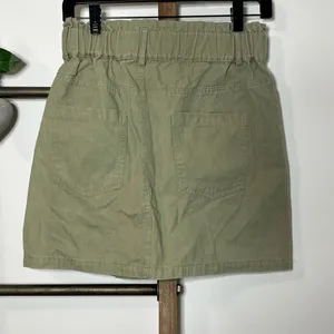 Vici Paper Bag‎ Green Mini Skirt Size Medium thumbnail 4