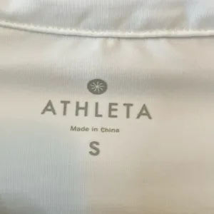 ATHLETA Tidal Ruched Long Sleeve Rash Guard Swim Cover Up Tunic Dress Size S thumbnail 9