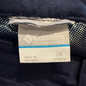 Columbia Women's Size 2X Navy Blue Omni Tech Ski Snow Pants Insulated Waterproof thumbnail 7