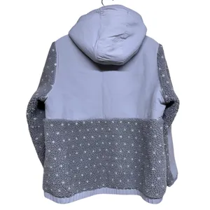 Patagonia Shelled Retro-X Pullover Hooded Salt Grey Gray Heather Women's Size XL thumbnail 2
