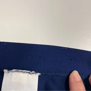 Nike pro dri‎ fit leggings small capri blue active leggings for performance thumbnail 8