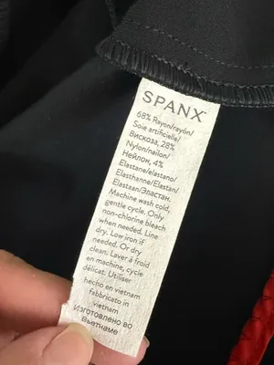 SPANX Sleeveless Fit & Flare Dress Black Size Large thumbnail 3