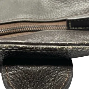 ILI NEW YORK and TORONTO dark brown genuine leather tote bag thumbnail 15