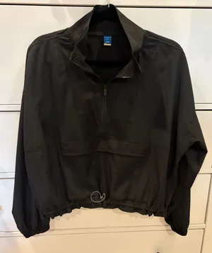 Old Navy Black Quarter Zip Pullover thumbnail 1