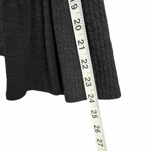 Anthropologie Porridge Joan Bell Sleeved Top Womens M Black Ribbed Boho‎ Chic thumbnail 11