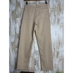 Wilfred Free Aritzia Tan High Waisted Straight Leg Pants‎ Size 4 thumbnail 2