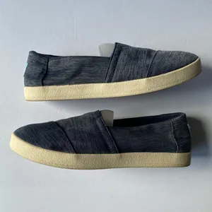 Toms Canvas Slip on Sz 6.5 Blue Shoes thumbnail 7