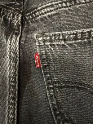 Levi’s Premium 70s High Flare Jeans Such a Doozie Black W25 L30 thumbnail 6