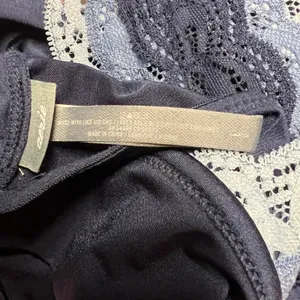 Aerie Navy Blue Lace Strap Bralette Womens Large Ajustable Lined Racerback thumbnail 4